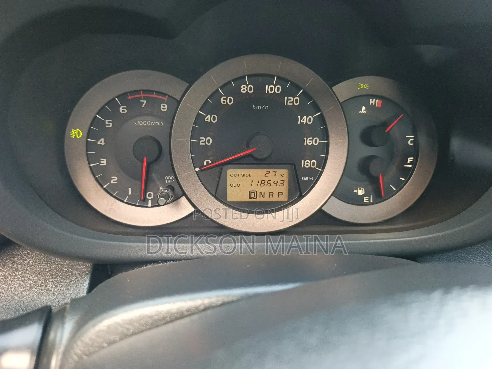 Toyota Vanguard 2009 Black