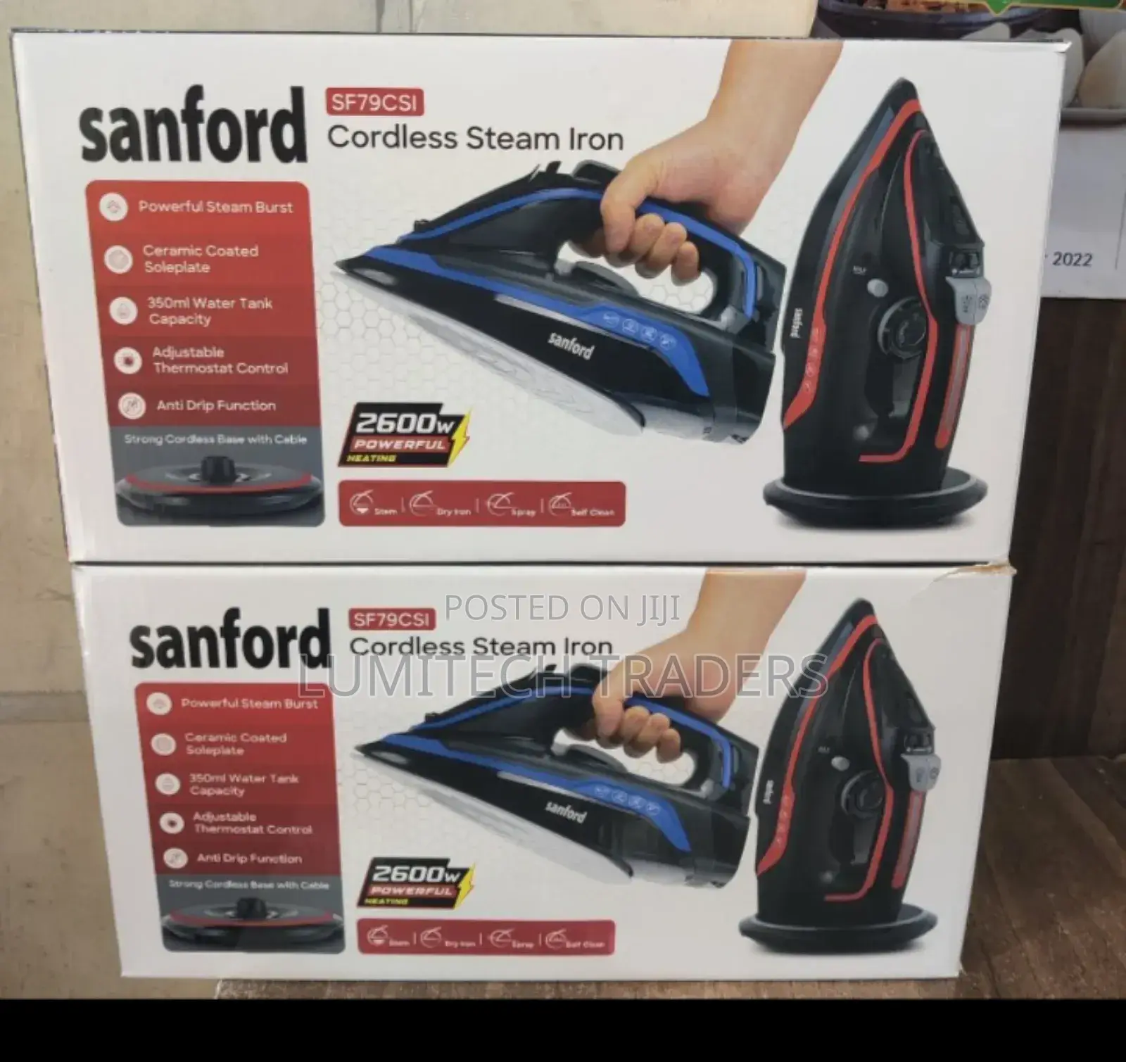 *Sanford Cordless Steam Iron