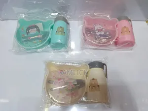 Kids Lunch Box Set With Water Bottle Cutlery - Kb
