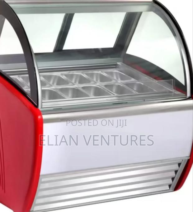 Brand New Ice Cream Display Machine