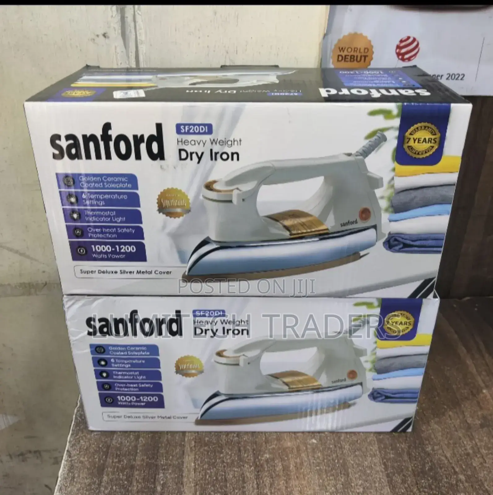 Sanford Heavy Duty Dry Iron Box