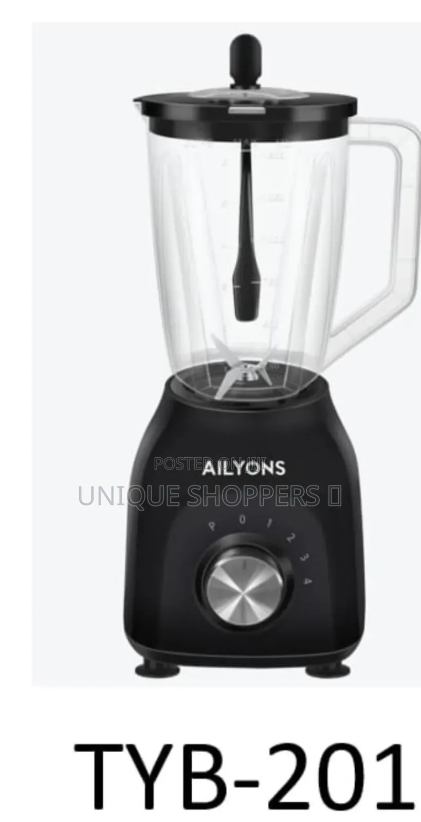 Ailyons Blender Tyb-201-a-S Black-