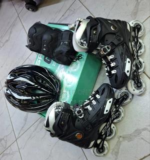 Kids Skating Complete Set – Skates, Helmet Guards - Wn - thumbnail 2