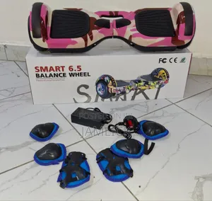 6.5" Smart Hoverboard – Bluetooth + Guards - Wn