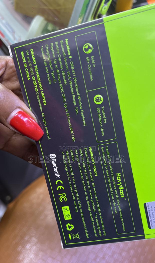 Anc Oraimo Necklace 5 Wireless. - thumbnail 3