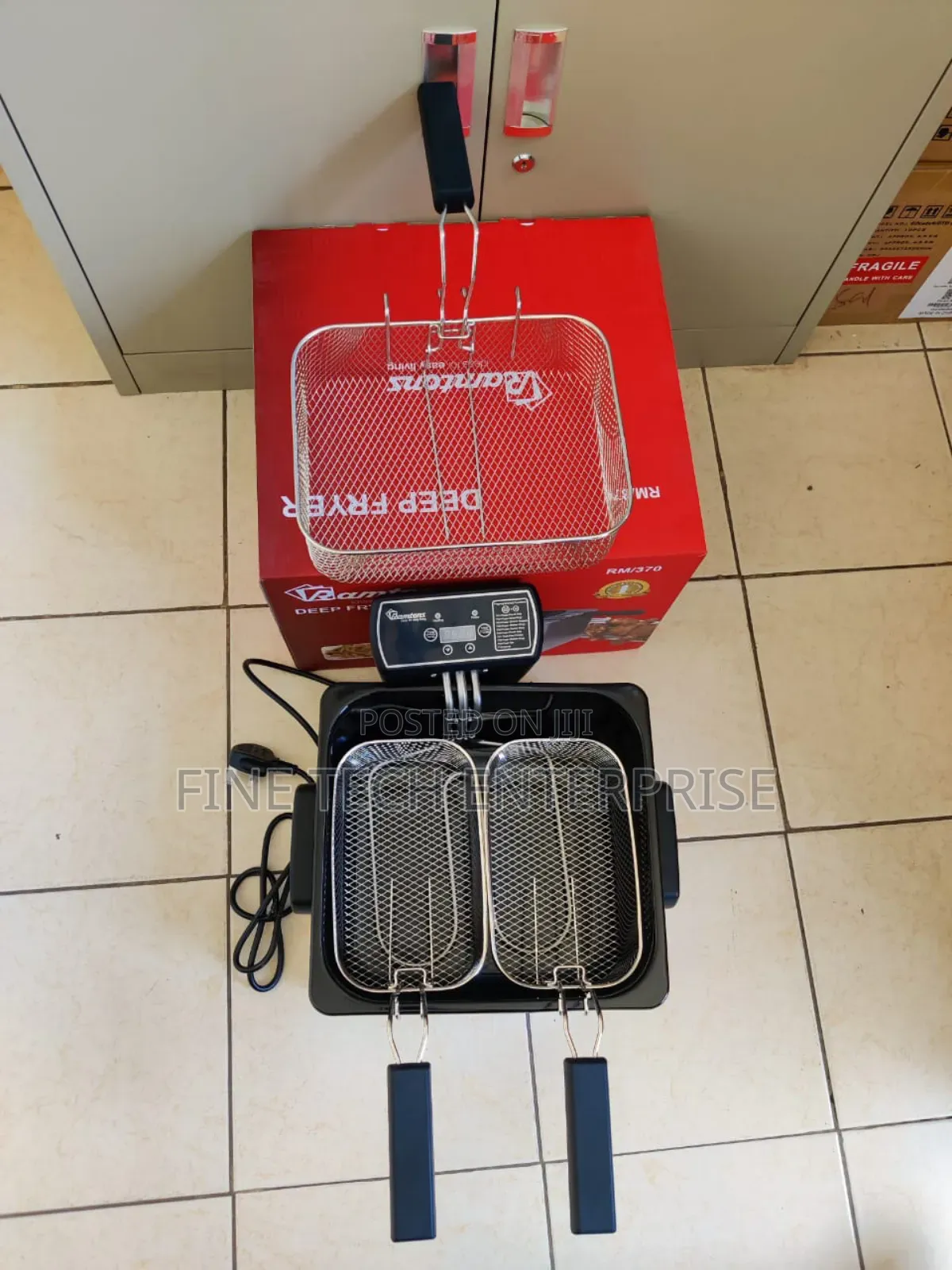 Ramtons Deep Fryer 4.5litres (Double)