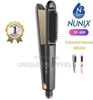 Combine Hair Straightening Brush-