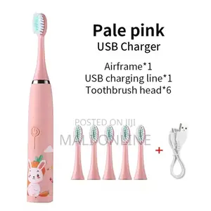 Sonic Kids Electric Toothbrush Waterproof Rechargeable 19800 Strokes.