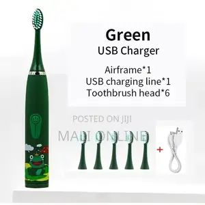 Sonic Kids Electric Toothbrush Waterproof Rechargeable 19800 Strokes.
