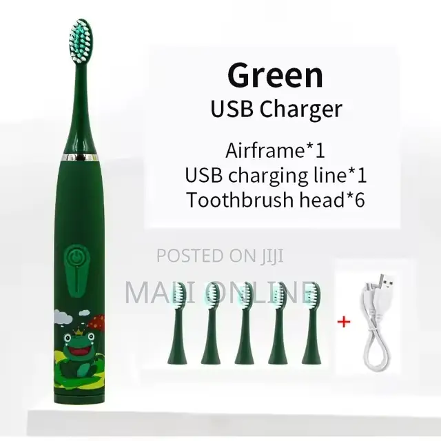 Sonic Kids Electric Toothbrush Waterproof Rechargeable 19800 Strokes.