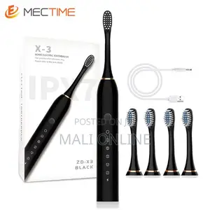 Sonic Electric Toothbrush Usb Rechargeable 6 Modes Ipx7 Waterproof