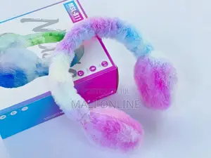 MSL-811 Plush Wireless Headphones Bluetooth Over-Ear Ear Muff Headset