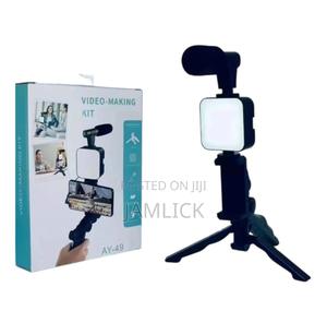 Ay-49 Video Making Kit – Led, Mic, Tripod Bluetooth - Dv - thumbnail 2