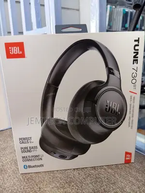 JBL Tune 760 Bt Wireless Headphones. Noise Cancelling - Black