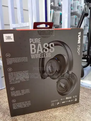 JBL Tune 760 Bt Wireless Headphones. Noise Cancelling - Black