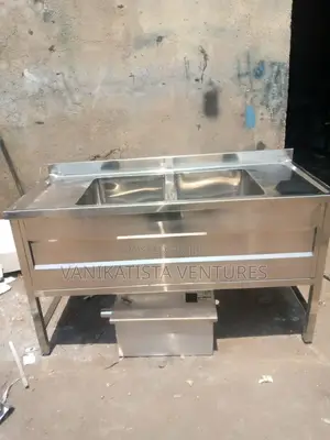 2 Bowls Stainless Steel Sink. Order and Pay on Delivery