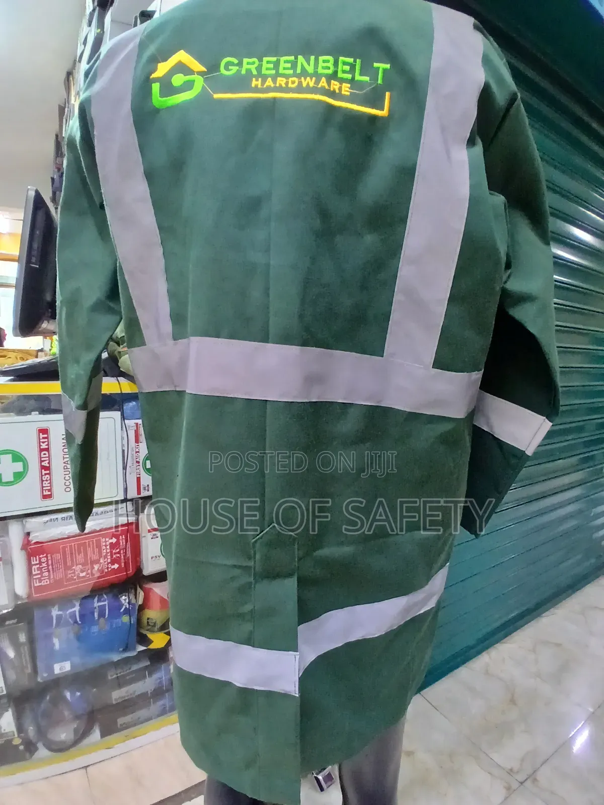 Multiple Pockets Customizable Dustcoat