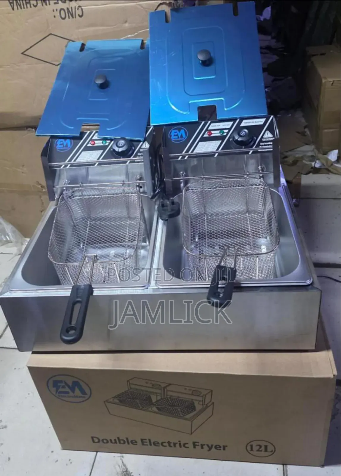 12l Double Deep Fryer – Jm