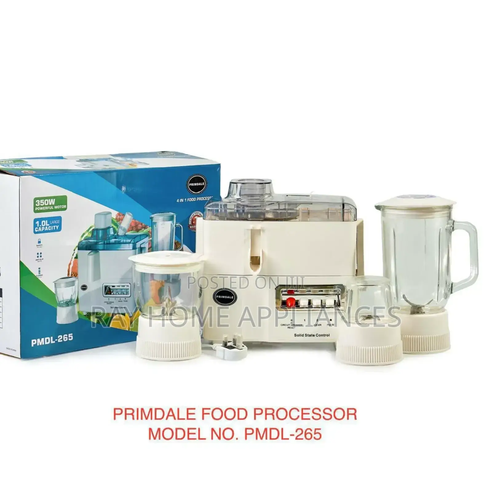 Primdale 4 in 1 Juicer 350w