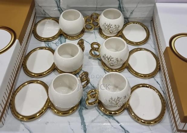 12pc Cup Saucer Set – Gift Boxed, 7 Themes - Pm - main view