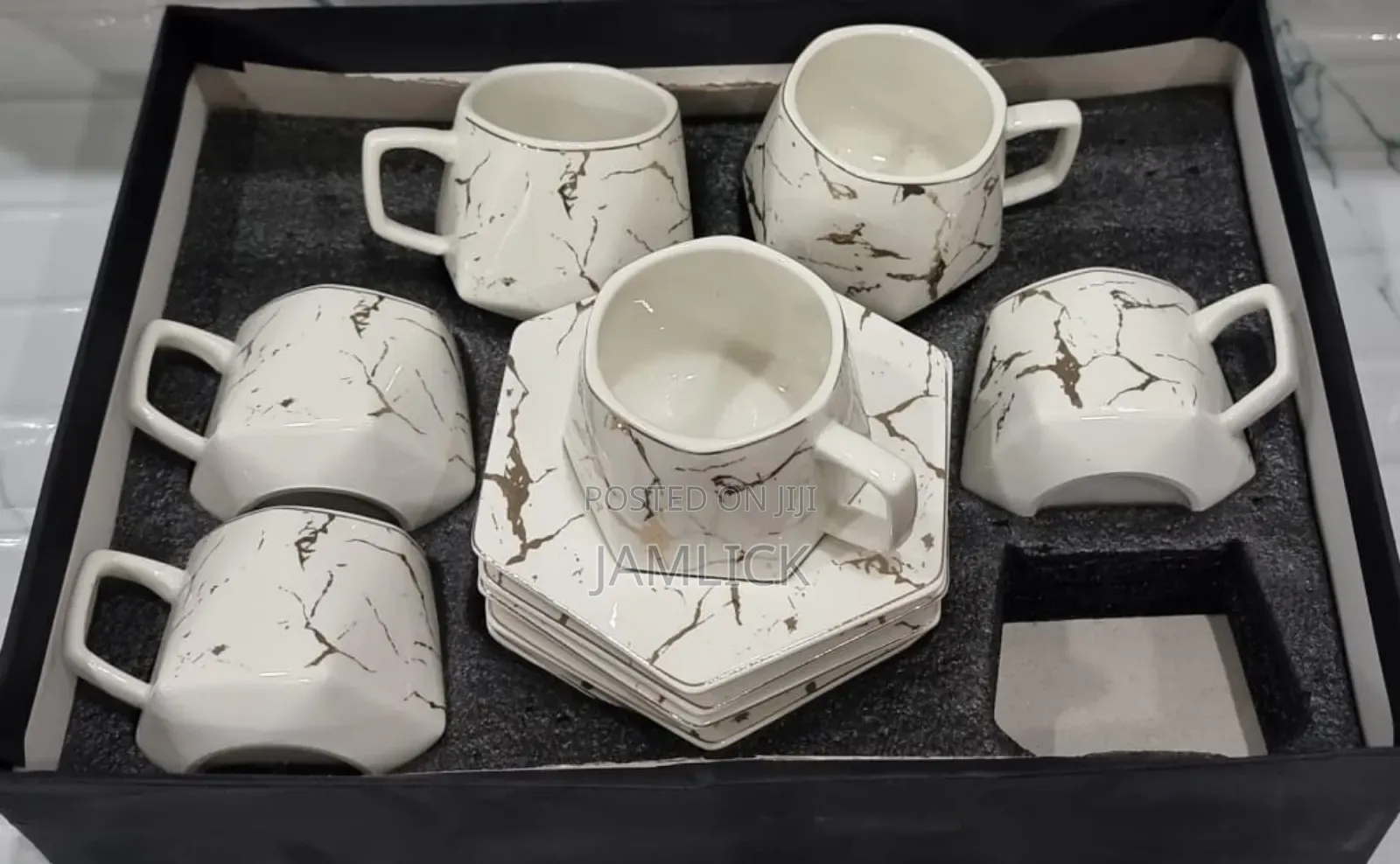 12pc Cup Saucer Set – Gift Boxed, 7 Themes - Pm