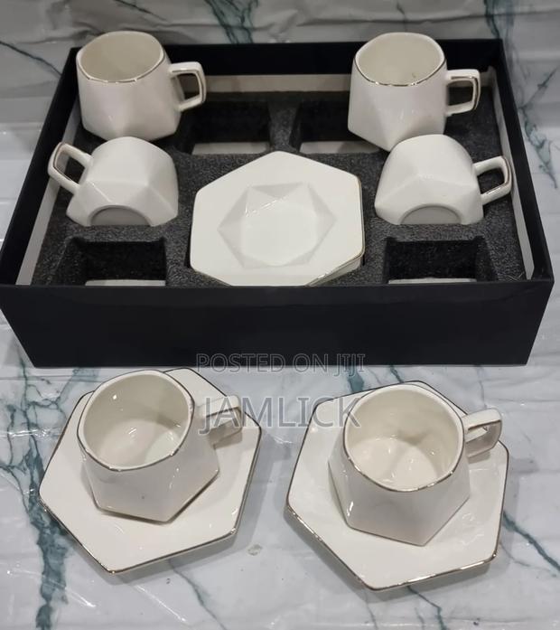 12pc Cup Saucer Set – Gift Boxed, 7 Themes - Pm - thumbnail 3