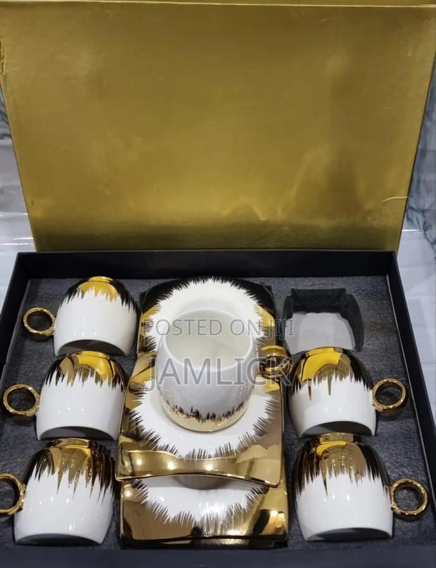 12pc Cup Saucer Set – Gift Boxed, 7 Themes - Pm - thumbnail 4