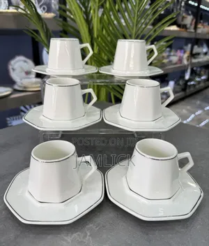 12pc Cup Saucer Set – Gift Boxed, 7 Themes - Pm