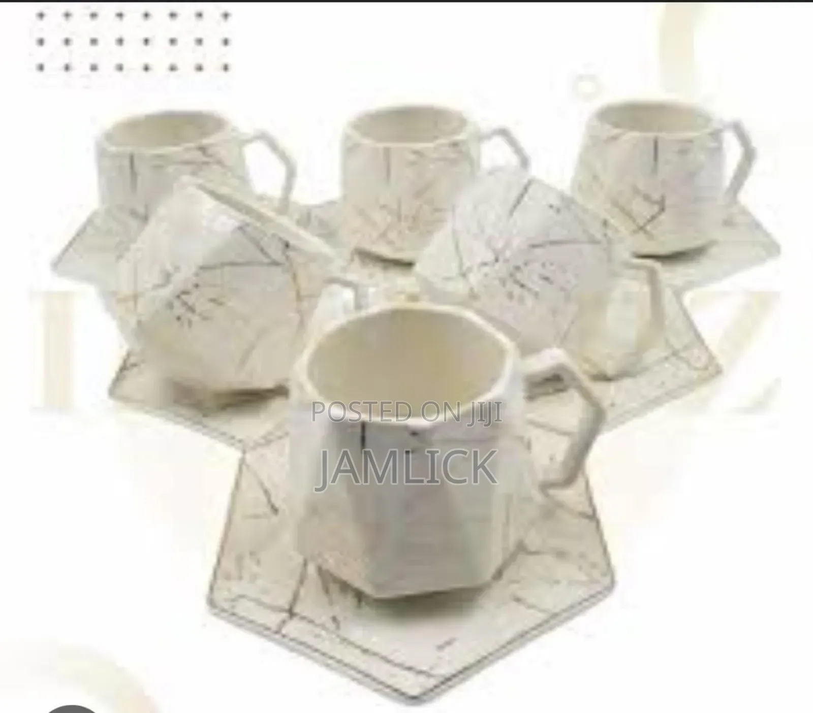 12pc Cup Saucer Set – Gift Boxed, 7 Themes - Pm