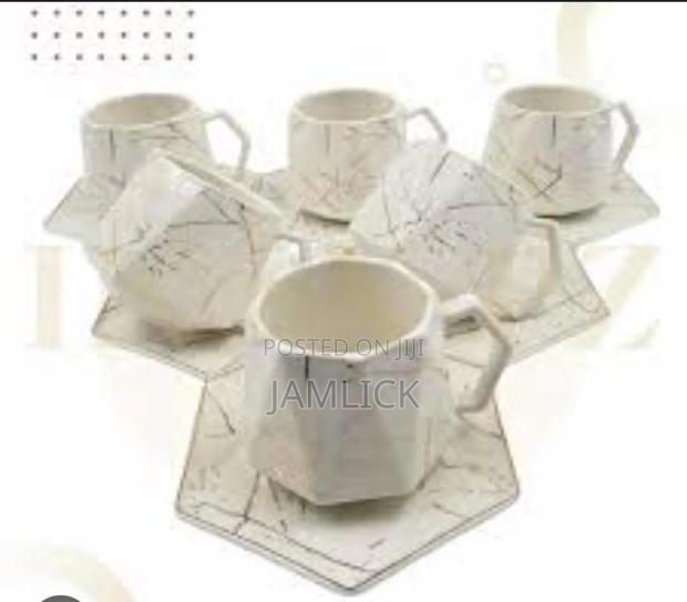 12pc Cup Saucer Set – Gift Boxed, 7 Themes - Pm - thumbnail 9