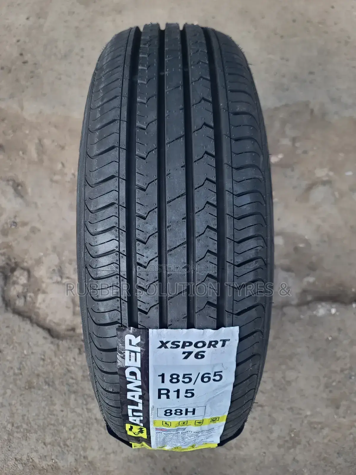 185 /65 R15 Atlander Tyres 88h Made in Thailand
