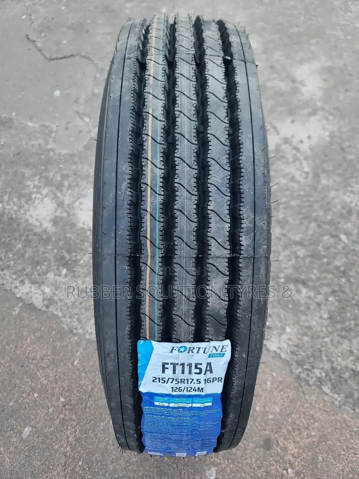 215 /75 R17.5 Fortune Tyres Ft115a 16pr