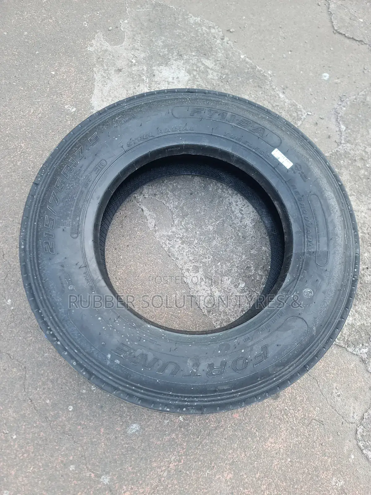 215 /75 R17.5 Fortune Tyres Ft115a 16pr