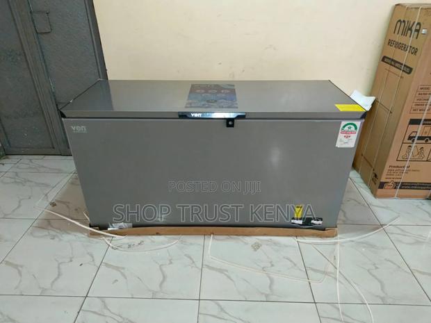Von 505l Deep Freezer Turbo Freeze Front Defrost Drainage