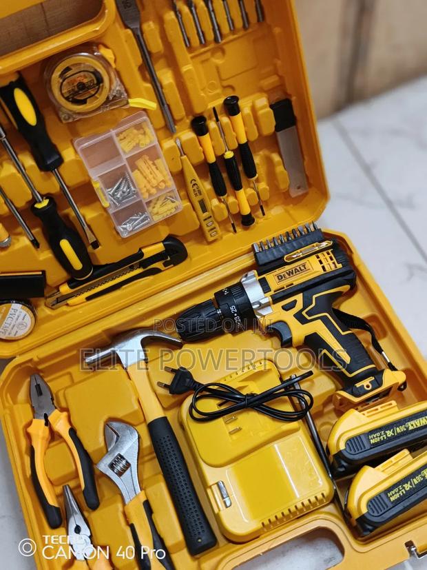 2 Batteries Cordresset Drill Dewalt Cordress Set