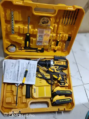 2 Batteries Cordresset Drill Dewalt Cordress Set