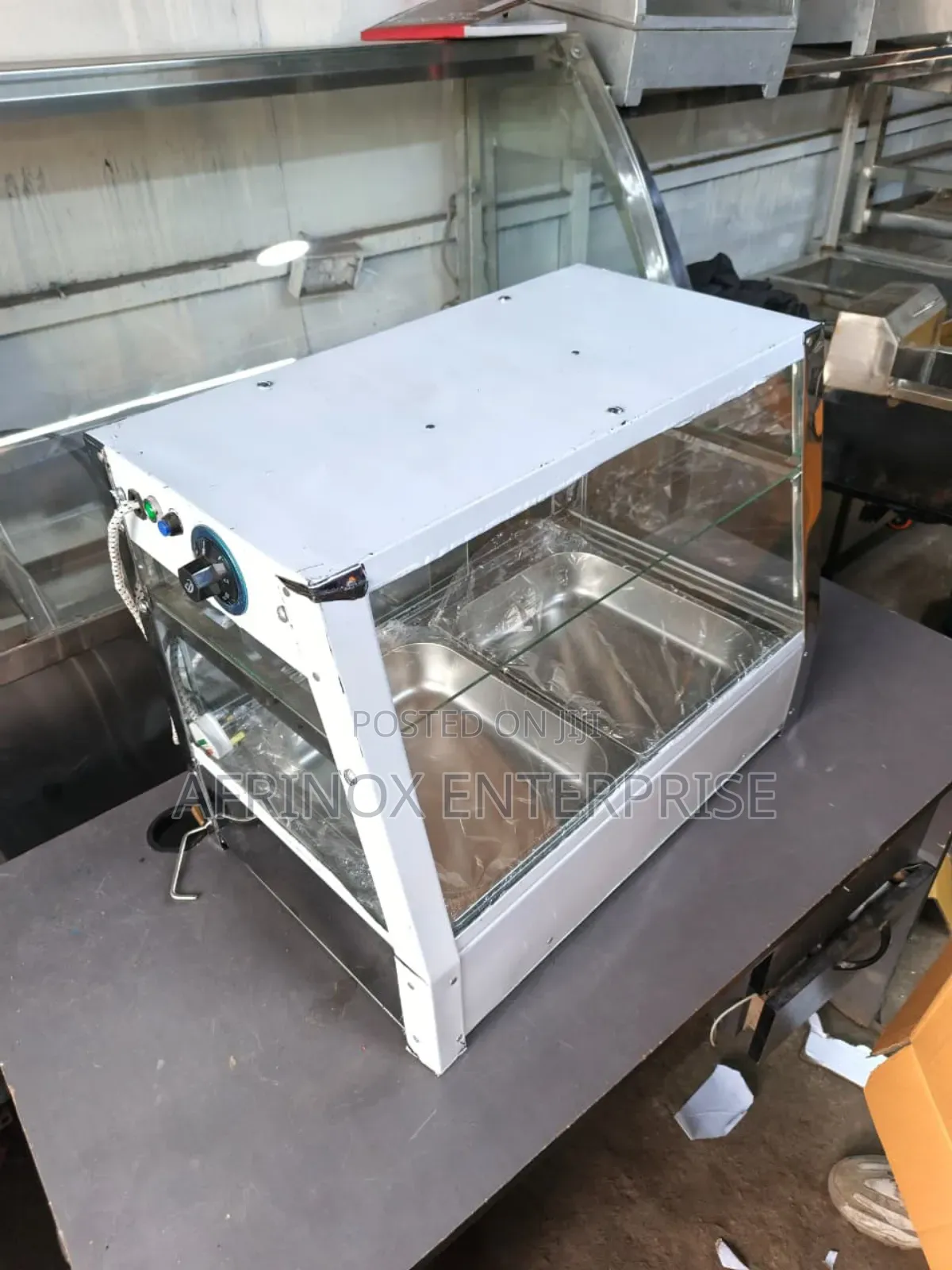 Electric Display for Madazi, Chips and Other Snacks.