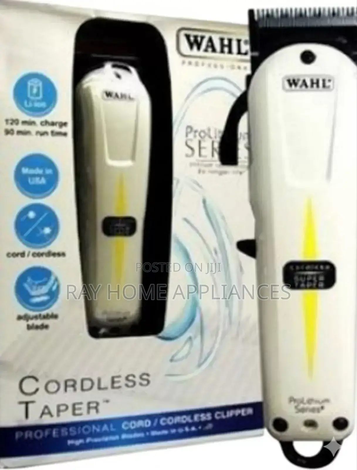 Rechargeable Cordless Wahl Shaver Original Super Taper Shaver