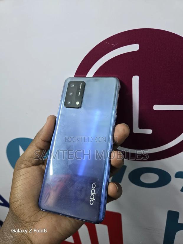 Oppo A74 128 GB Blue - thumbnail 3