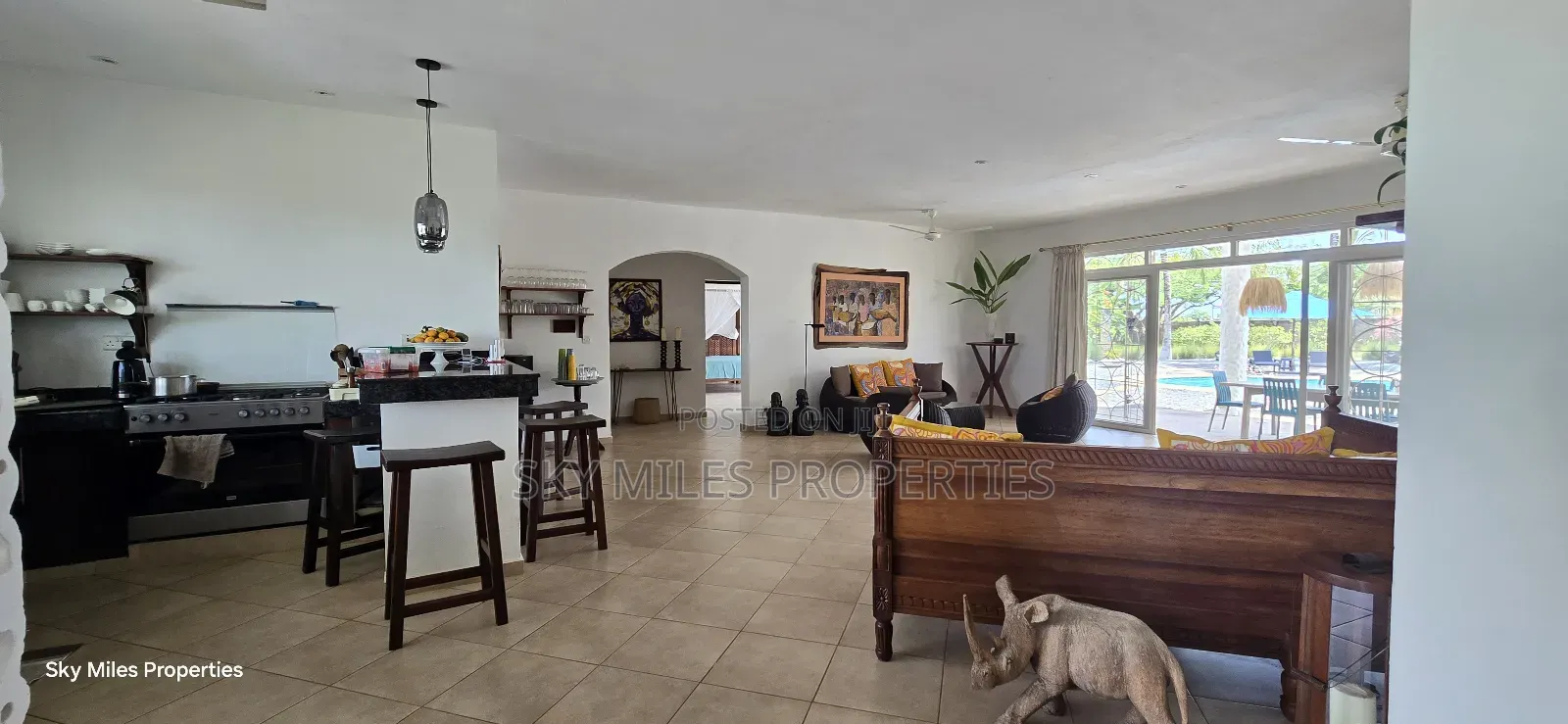 Furnished 3bdrm Villa in Kikambala for sale