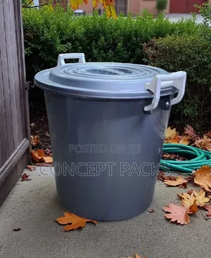 100l Grey Giovanni Bin