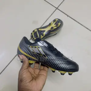 Black Gold Kids Football Boots 31-36