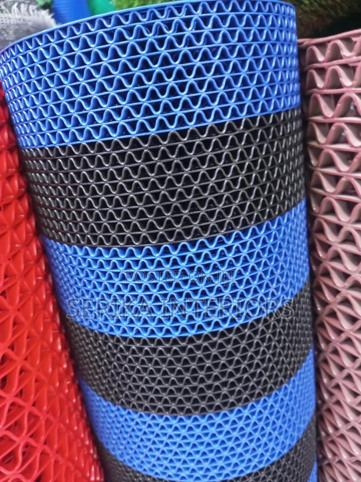 Anti Slippery Mats Environmental Friendly Justice PVC Mats