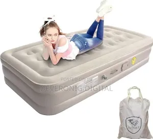 Self Inflating Bed +2 Inflatable Mattress With Pillows