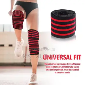 A Pair for Hook Loop Fitness Knee Wraps*