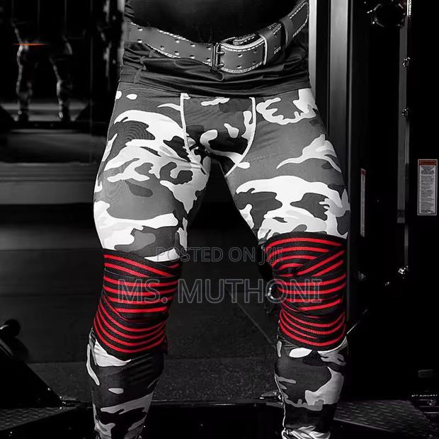 A Pair for Hook Loop Fitness Knee Wraps* - thumbnail 2
