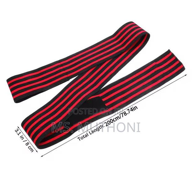 A Pair for Hook Loop Fitness Knee Wraps* - thumbnail 4