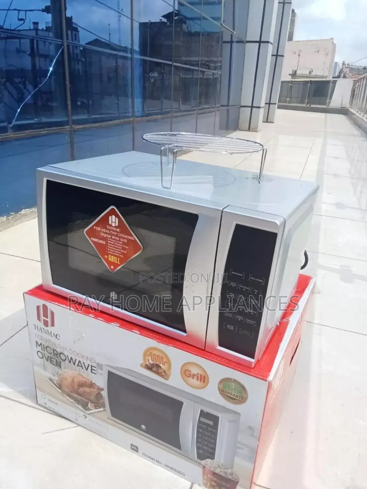 Hanmac Digital Microwave With Grill Hmr20eg
