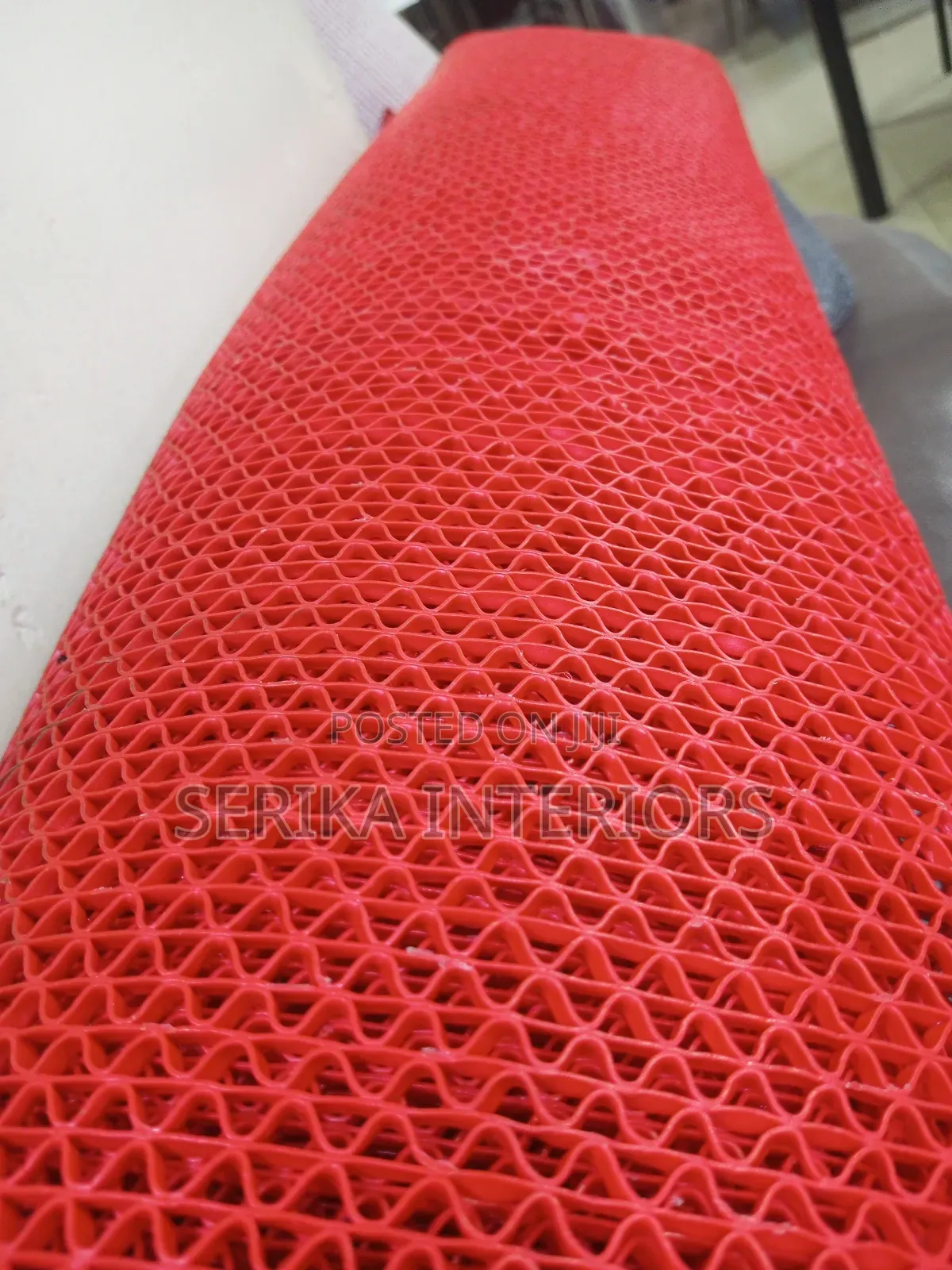 Red Spaghetti Mats Spaghetti Mats Environmental Friendly Dust Repel