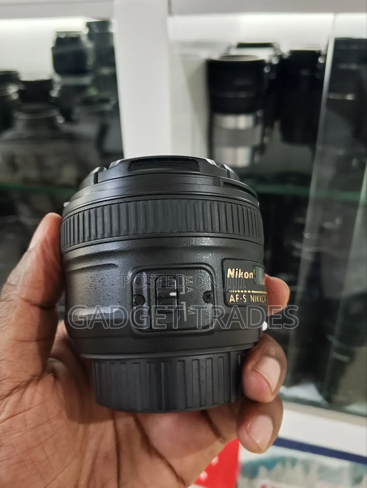 Nikon Af-S Nikkor 50mm F/1.8g Lens Ex Uk